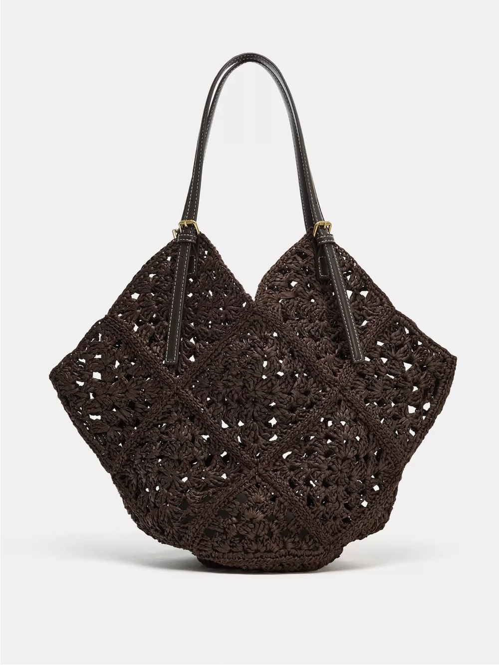 ZARA Woven Bag NWT - Picture 3 of 7